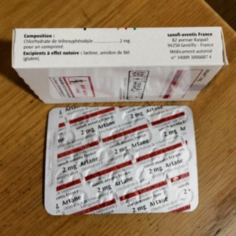 Artane Trihexifenidilo